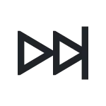 Fast Forward SVG Icon